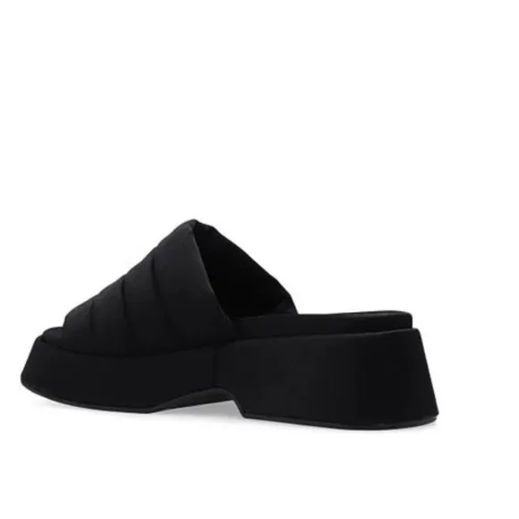 ❤️❤️ GanniWomen's Black Platform Slides❤️❤️