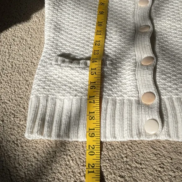 💕💕 Vintage Talbots Cream / Off-White Thick Sweater Size: Medium petite