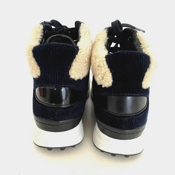 3.1 Phillip Lim Blue‎ Trance High Top Trainers Sneakers Size 39