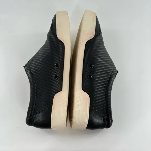 31 Phillip Lim womens flats size 38 black leather sip on fashion sneakers