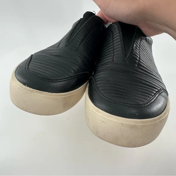 31 Phillip Lim womens flats size 38 black leather sip on fashion sneakers