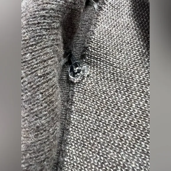 A. IDA. Wool Cardigan Sweater