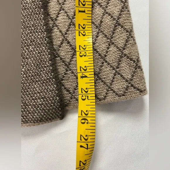 A. IDA. Wool Cardigan Sweater