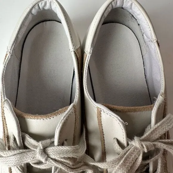 Able Clothing Nera Fashion Sneakers in Bone / White Size 11
