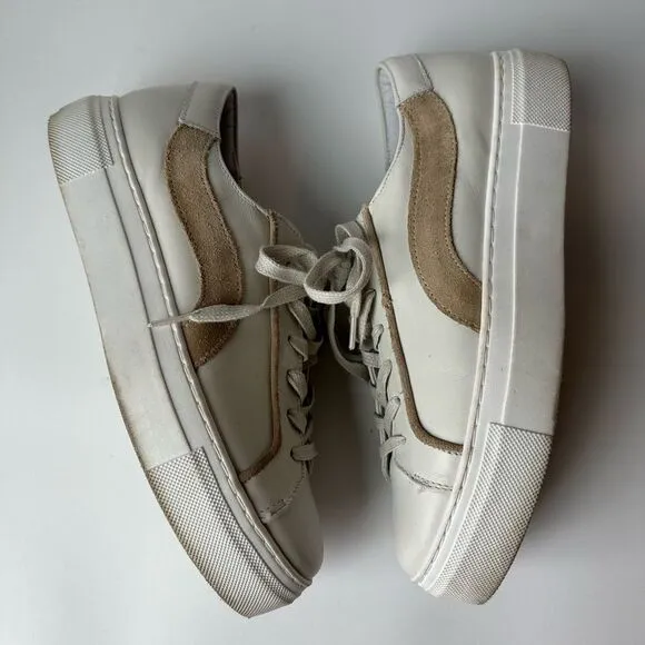 Able Clothing Nera Fashion Sneakers in Bone / White Size 11