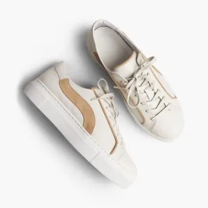 Able Clothing Nera Fashion Sneakers in Bone / White Size 11