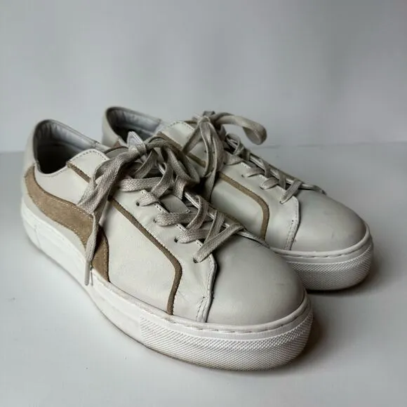 Able Clothing Nera Fashion Sneakers in Bone / White Size 11