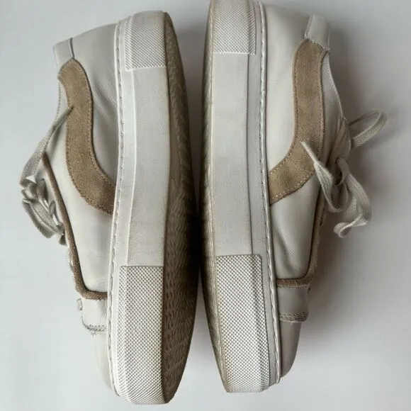 Able Clothing Nera Fashion Sneakers in Bone / White Size 11