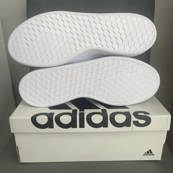 Adidas Advantage Men’s Sneakers White/Green Size 11.5