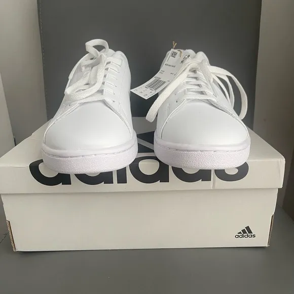 Adidas Advantage Men’s Sneakers White/Green Size 11.5