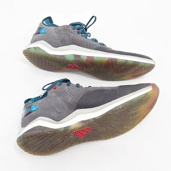 Adidas Baseball Icon Trainer Legend Pack Chicago Gray and Red size 13 Tie Dye