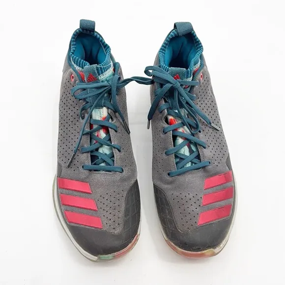 Adidas Baseball Icon Trainer Legend Pack Chicago Gray and Red size 13 Tie Dye