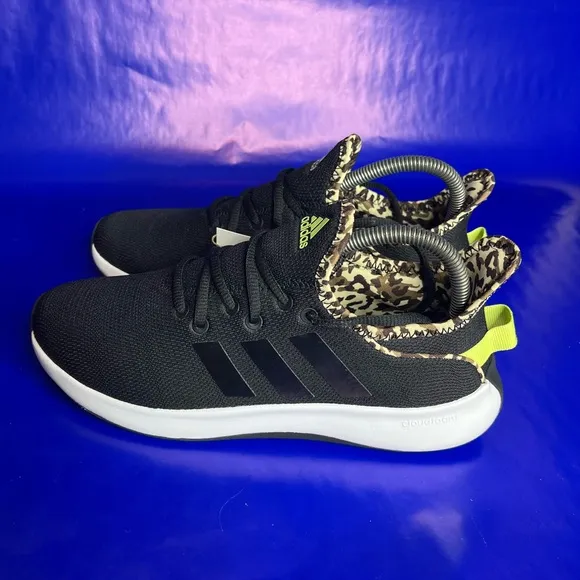 adidas Cloudfoam Pure SPW Black Women's Size 7.5 Athletic Shoe Fast Shipping