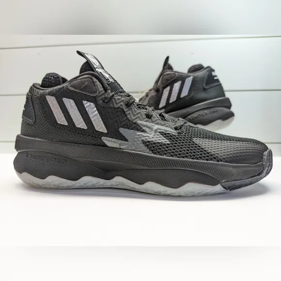Adidas Dame 8 Admit One Core Black GY6461 Fashion Casual Running Unisex Sneakers