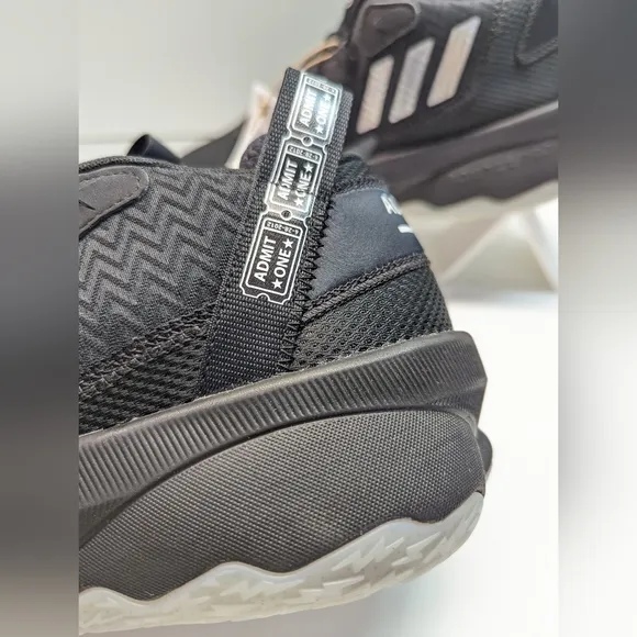Adidas Dame 8 Admit One Core Black GY6461 Fashion Casual Running Unisex Sneakers