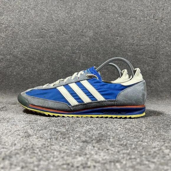 Adidas Originals SL 72 Vintage Trainers Athletic Shoes Blue 909495 Mens Sz 8.5