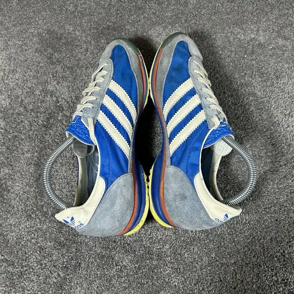 Adidas Originals SL 72 Vintage Trainers Athletic Shoes Blue 909495 Mens Sz 8.5