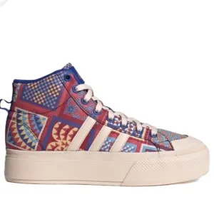 Adidas platform sneakers Bravada 2.0 Multicolor High top NEW size 8 skateboard