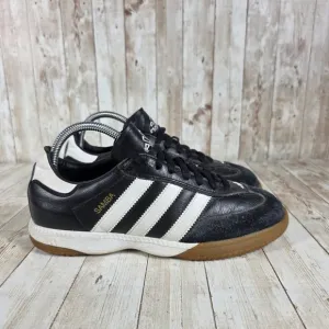 Adidas Samba Classic Indoor Soccer Shoes Black White Sneakers Mens 6.5