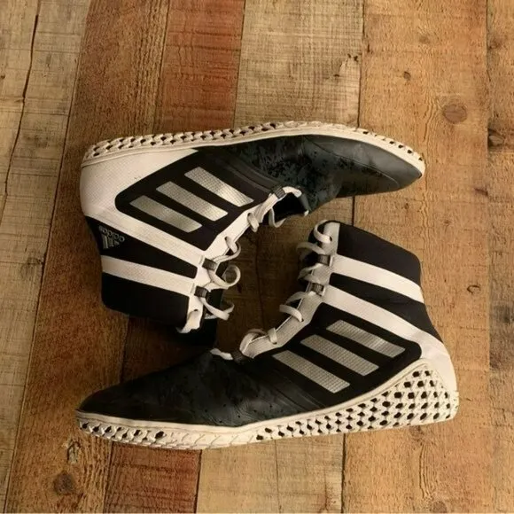 Adidas Shoes Flying Impact Wrestling Sneaker Lace Up Flats AQ3317 men’s 12