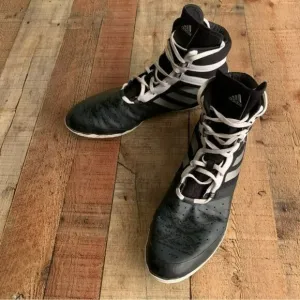 Adidas Shoes Flying Impact Wrestling Sneaker Lace Up Flats AQ3317 men’s 12
