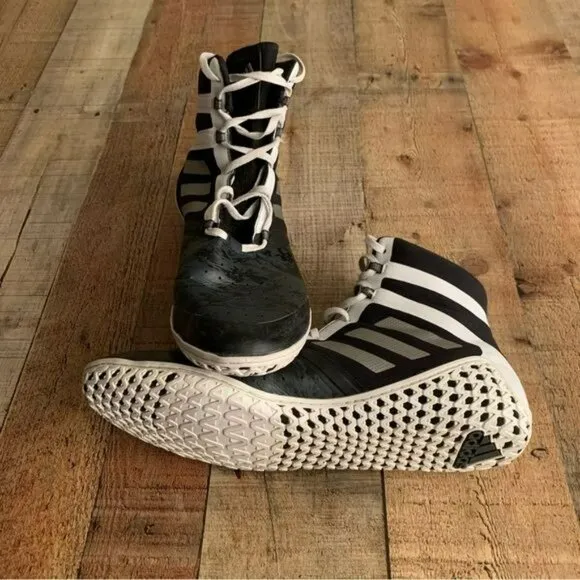 Adidas Shoes Flying Impact Wrestling Sneaker Lace Up Flats AQ3317 men’s 12