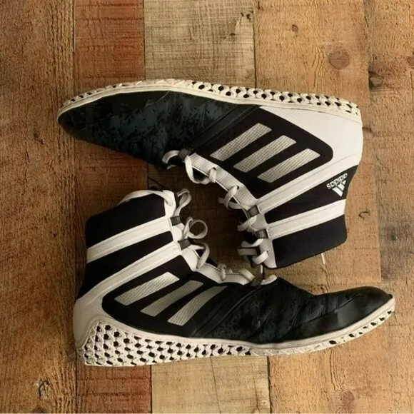Adidas Shoes Flying Impact Wrestling Sneaker Lace Up Flats AQ3317 men’s 12