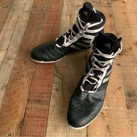 Adidas Shoes Flying Impact Wrestling Sneaker Lace Up Flats AQ3317 men’s 12