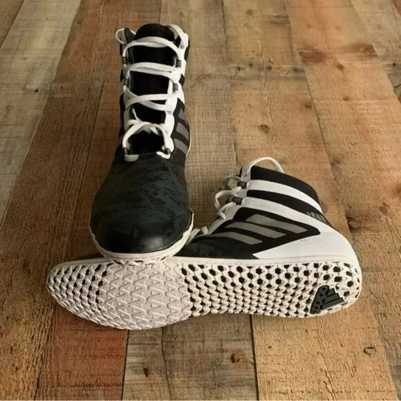 Adidas Shoes Flying Impact Wrestling Sneaker Lace Up Flats AQ3317 men’s 12