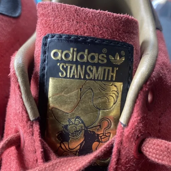 adidas Stan Smith   Disney Captain Hook Collaboration Sneakers Men's Size 9.5