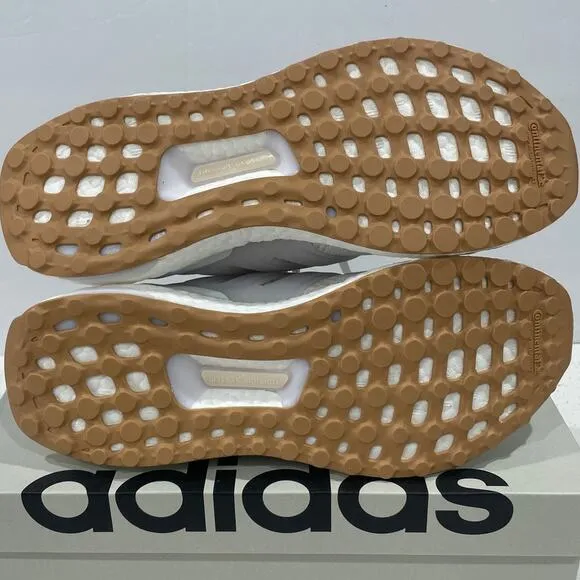 Adidas Ultraboost 1.0 Running Shoes Womens 7.5 ID9689 Silver/White Gum New