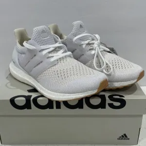 Adidas Ultraboost 1.0 Running Shoes Womens 7.5 ID9689 Silver/White Gum New