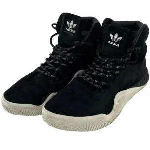 Adidas Vintage Tubular Instinct Core Black White High Top Sneakers Women's Sz 5