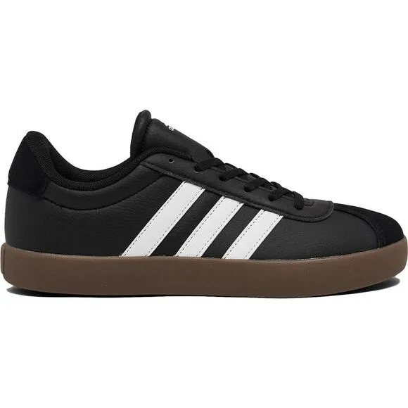 Adidas Womens Black Lace-Up Casual And Fashion Sneakers New