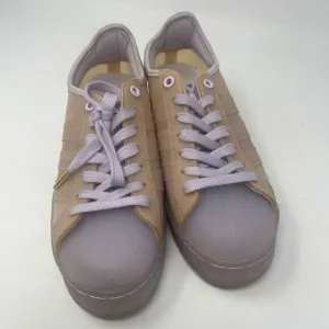 Adidas Women's Superstar Lace-up Jelly Cream &amp; Tan Sneakers Size 7