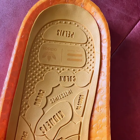 adidas x Pharrell Williams Chancletas Hu slides size 11