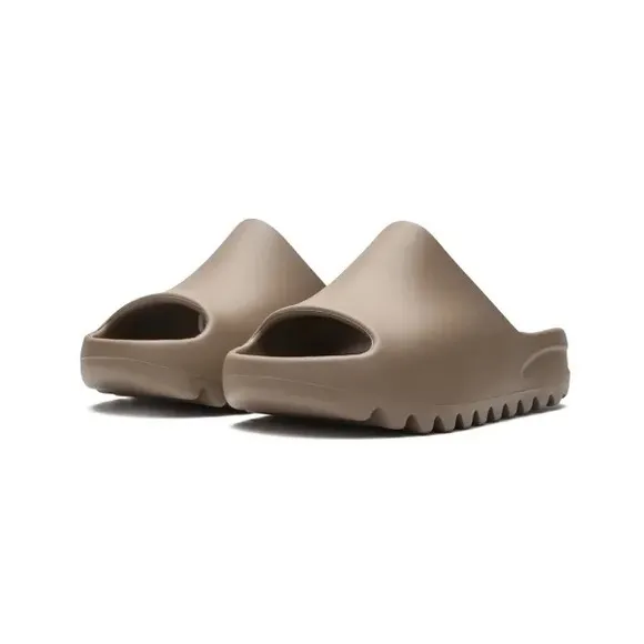 Adidas X Yeezy Kanye Brown Ochre Slides Kids Sz. 8 Athletic Walking Sport Casual