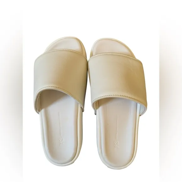 Adidas Y3 slide Sandal white off Size US6