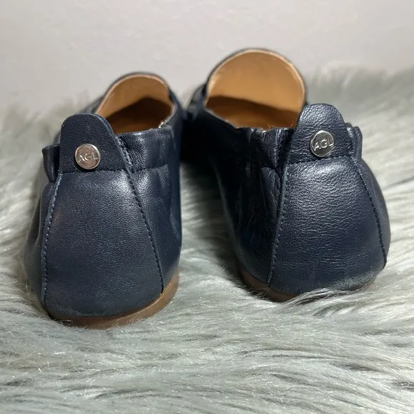 AGL Mara Loafers Navy Leather Loafers Size 41EU /11US