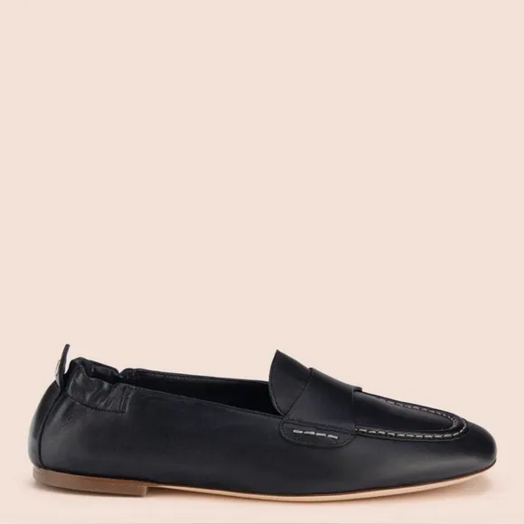 AGL Mara Loafers Navy Leather Loafers Size 41EU /11US