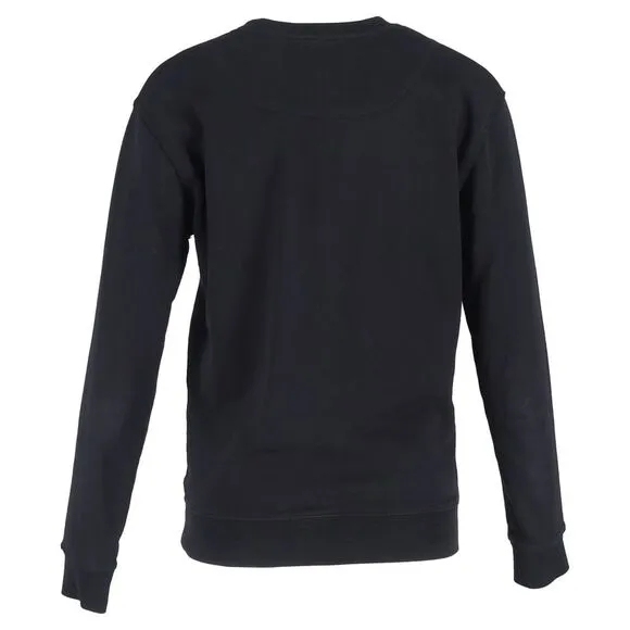 Alexander Mcqueen Evil Bunny Sweater in Black Cotton
