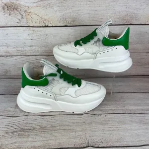 Alexander McQueen Oversized Runner Mens Sz 43 (10) Low-top Sneakers Green