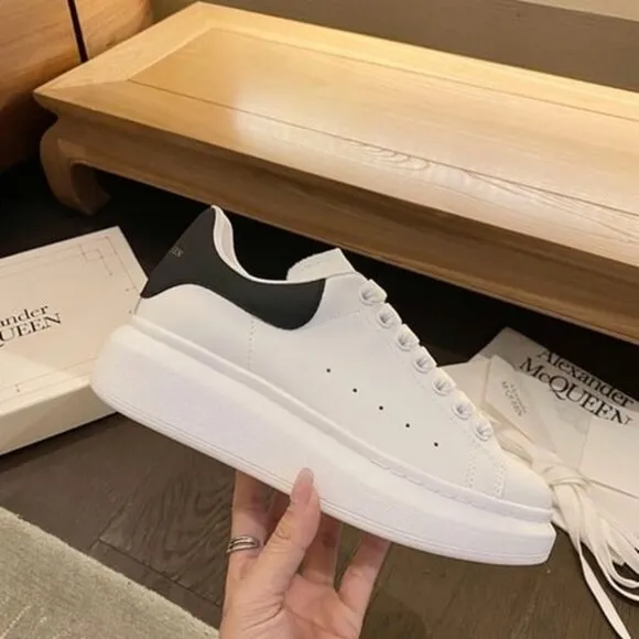 Alexander McQueen white fashion sneakers EU38 for women