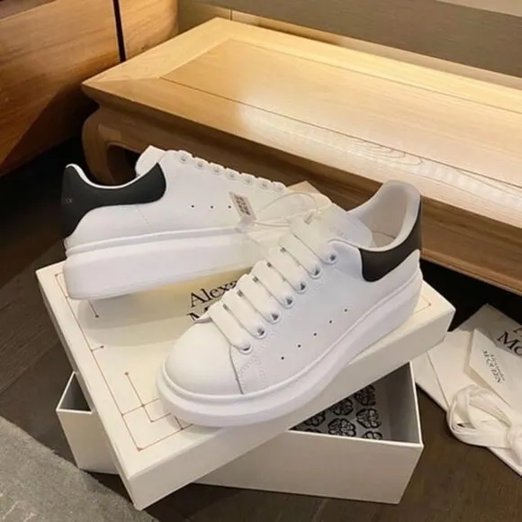 Alexander McQueen white fashion sneakers EU38 for women