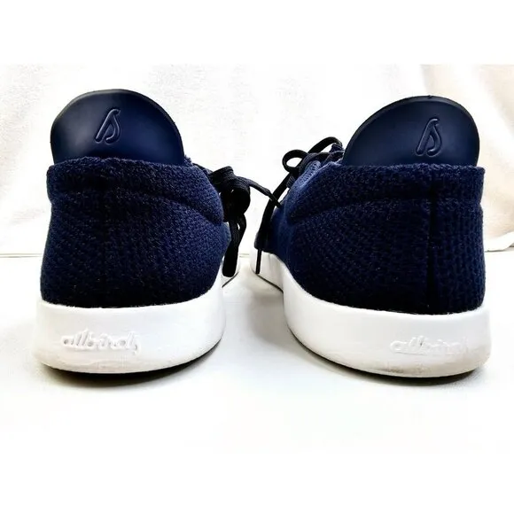 Allbirds Size 13 Men's TP (Tree Pipers) Navy Low Lace Logo Fashion Sneakers