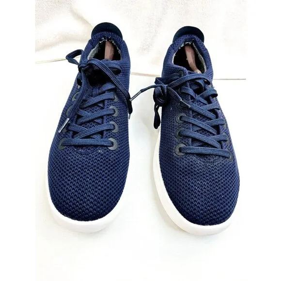Allbirds Size 13 Men's TP (Tree Pipers) Navy Low Lace Logo Fashion Sneakers
