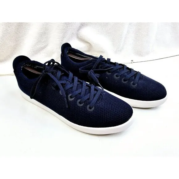 Allbirds Size 13 Men's TP (Tree Pipers) Navy Low Lace Logo Fashion Sneakers