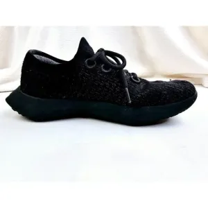 Allbirds Size 9 Mens TD2 (Tree Dasher) Black Low Lace Comfort Fashion Sneakers