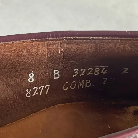 Allen Edmonds Grayson Shell Tassel Loafers In Burgundy Cordovan