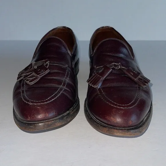 Allen Edmonds Grayson Shell Tassel Loafers In Burgundy Cordovan